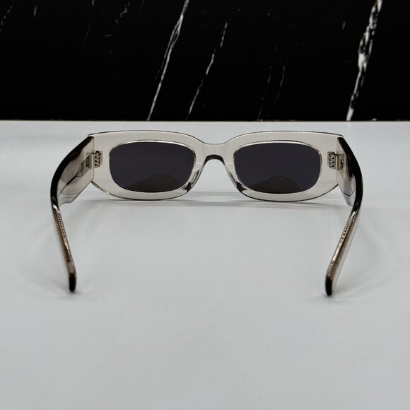 NEW SAINT LAURENT SL697 003 CLEAR GRAY SUNGLASSES SAINT LAURENT SL 697 003 - Picture 5 of 8
